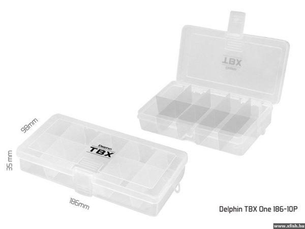 Delphin Tbx One Szerelékes Doboz 186-10P 186x98x35 mm