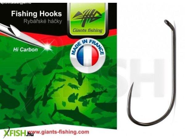 Giants Fishing Legyező horog Dry Fly Barbless 10db / méret. 16