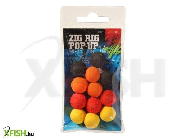 Giants Fishing Legebő hab Zig-Rig bojli Zig Rig Pop-Up 14mm mix color, 12db