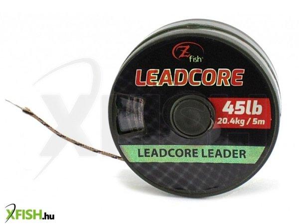 Zfish Leadcore Leader Fonott Előkezsinór 45lb/5m