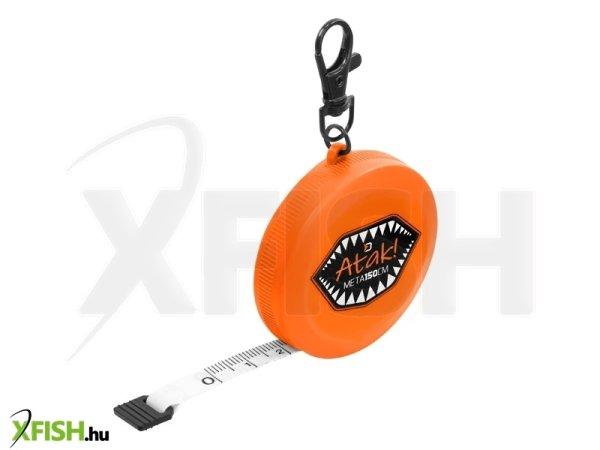 Delphin Meta Atak! Mérőszalag 150 cm Narancssárga