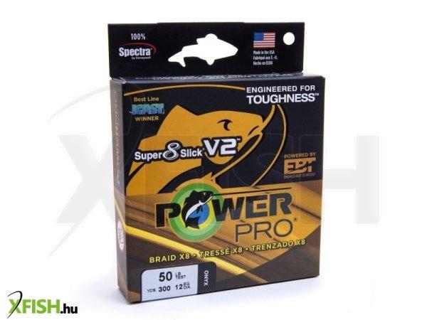 Power Pro Sup 8 Slick V2 Fonott Zsinór Moon Shine 135m 0,23mm 17Kg