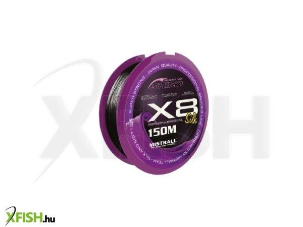Mistrall Shiro Silk Braided Line X8 Univerzális Fonott zsinór - Black Fekete
150M 0,41 mm 46,50 kg