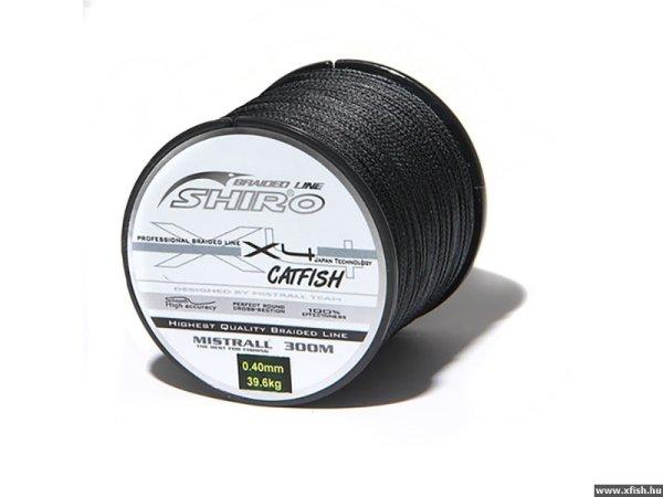 Mistrall Shiro Braided Line Catfish Harcsázó Fonott zsinór 300 m 0,50 mm
51,40 kg