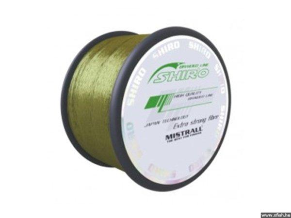 Mistrall Shiro Braided Line Fluo Univerzális Fonott Zsinór Zöld 1000 m 0,21
mm 21,20 kg