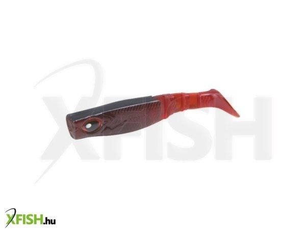 Mistrall Dominator Szürkés Piros Gumihal 65mm 5,2Gr 20db/csomag