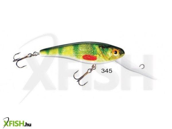 Mistrall Attacker Diver Sügér Mintás Piros Uszony Wobbler 60mm 7Gr