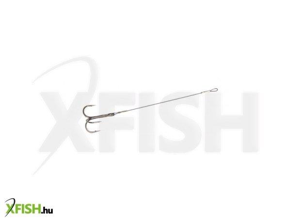 Mistrall Przypon Profi Rablóhalas Előke 12cm 0,50mm 1-es 1db/csomag