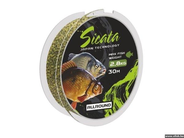 Mistrall Sicata Allround Monofil Előkezsinór 30m 0,16mm 5,8Kg