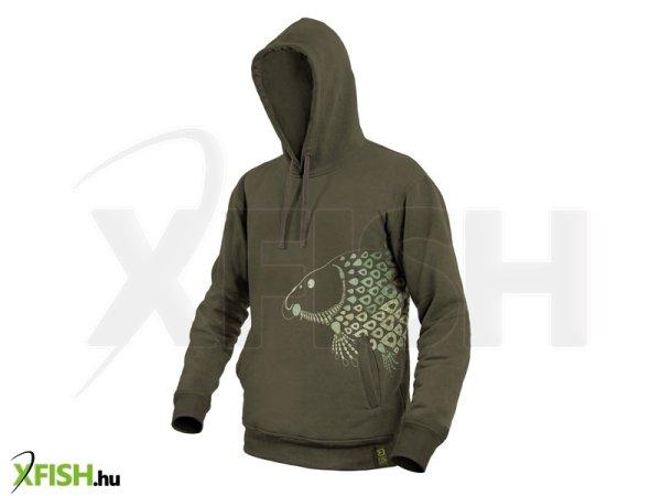 Delphin Tackle Ponty Kapucnis Pulóver Xl