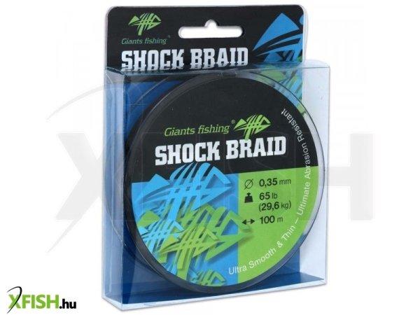 Giants Fishing Shock Braid Fonott Zsinór 100m 0,35mm 29,6Kg