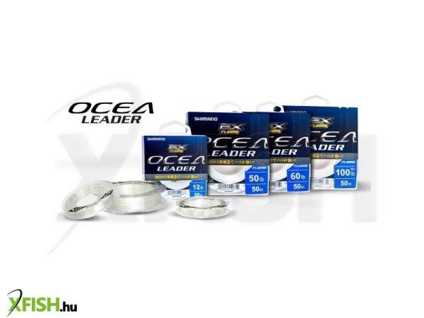 Shimano Line Ocea EX Fluoro Leader Rablóhalas Előkezsinór Víztiszta 50m
0,577mm 18,10Kg