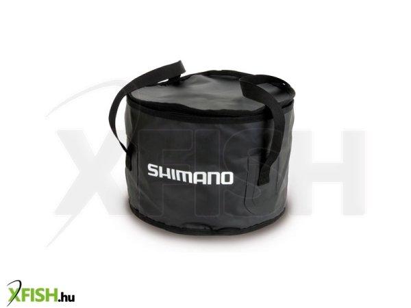 Shimano Pvc Groundbait Bowl Large Etetőanyag Csali Tároló Táska 32x20cm