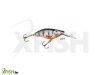 Mistrall Crabuno Diver Wobbler Fekete Ezst Narancs 70mm 12g