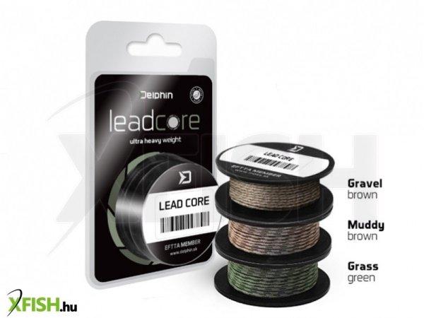 Delphin Leadcore Pontyozó Ólomzsinór 45 lbs 8 m Zöld Grass