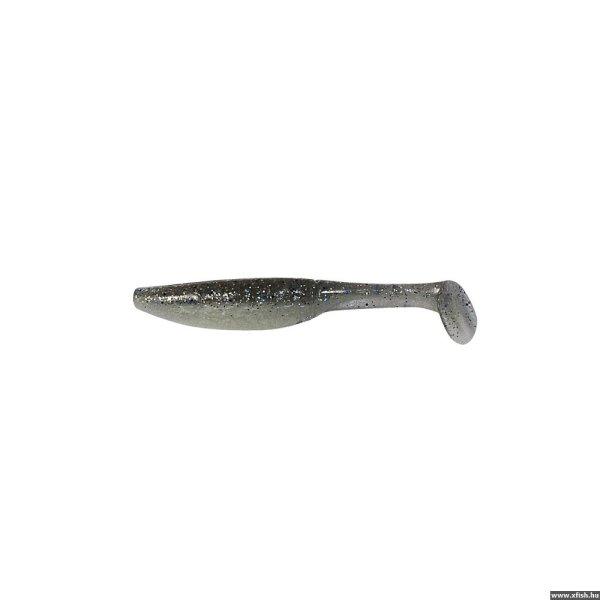 Zfish Fat Belly Shad Gumihal Fekete Ezüst Csillám 10cm 4db/csomag