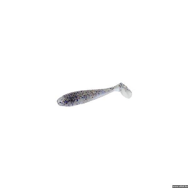 Zfish Wormy Shad Gumihal Szürke Csillám 9,5cm 4db/csomag