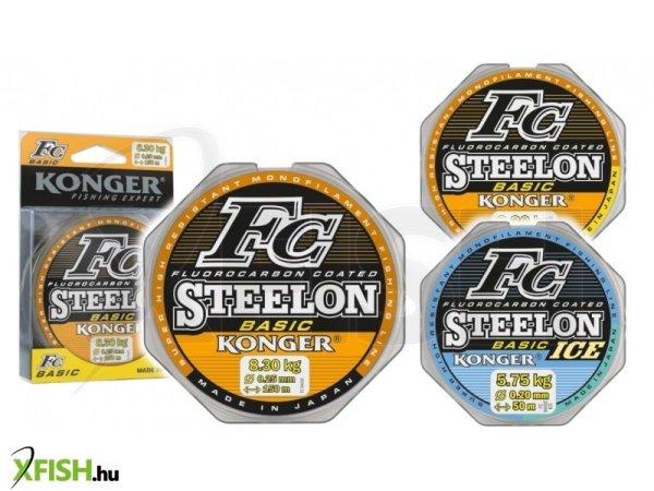 Konger Steelon Fc Basic Ice Monofil Előkezsinór 50m 0,25mm 8,4Kg