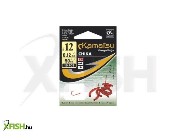 Kamatsu Bloodworm Chika Előkötött Feeder Horog Lapkás Piros 50 cm 0,14 mm 10
Rf 10 db/csomag