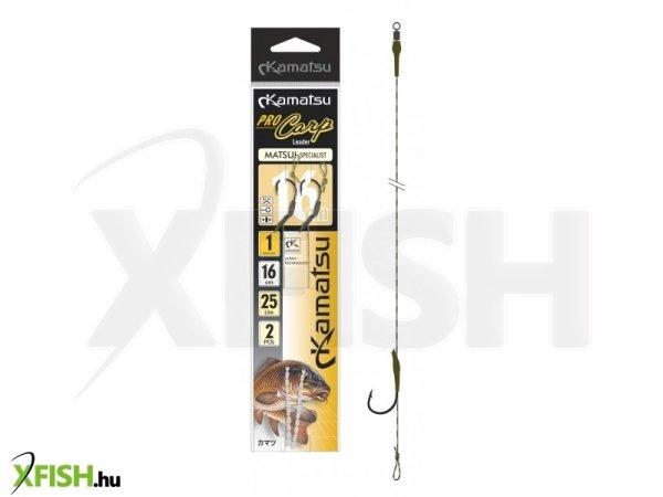 Kamatsu Pro Carp Matsui Specialist Előkötött Bojlis Horog 16 cm 25 Lbs 1 Blnr
Black Nickel 2 db/Csomag