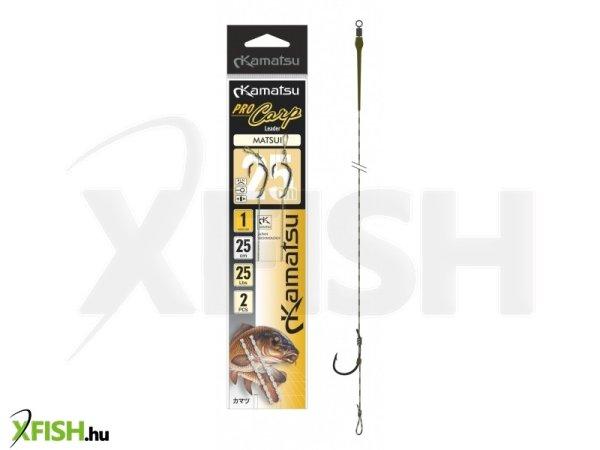 Kamatsu Pro Carp Matsui Előkötött Bojlis Horog 25 cm 25 Lbs 1 Blnr Black
Nickel 2 db/Csomag