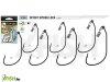 Kamatsu Offset Spring Lock 4/0 Blnr Rablhalas Horog Black N