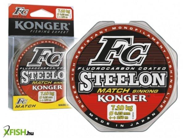 Konger Steelon Fc Monofil Match Zsinór 150m 0,12mm 2,4Kg