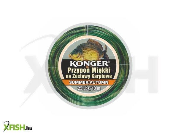 Konger Team Carp Soft Leader Summer Autum Bojlis Előkezsinór 10m 35Lbs