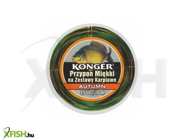 Konger Team Carp Soft Leader Autum Bojlis Előkezsinór 10m 35Lbs