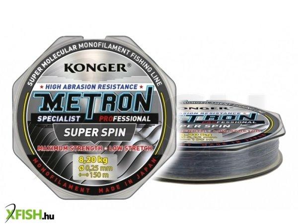 Konger Metron Specialist Pro Super Spin Monofil Pergető Zsinór 150m 0,25mm
8,2Kg