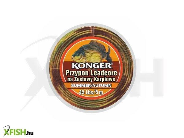 Konger Team Carp Summer Autum Leadcore Előkezsinór 5m 45Lbs