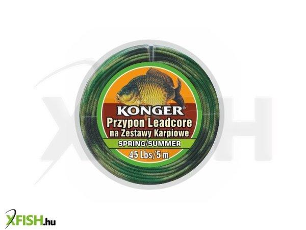 Konger Team Carp Leader Spring Summer Leadcore Előkezsinór 5m 25Lbs