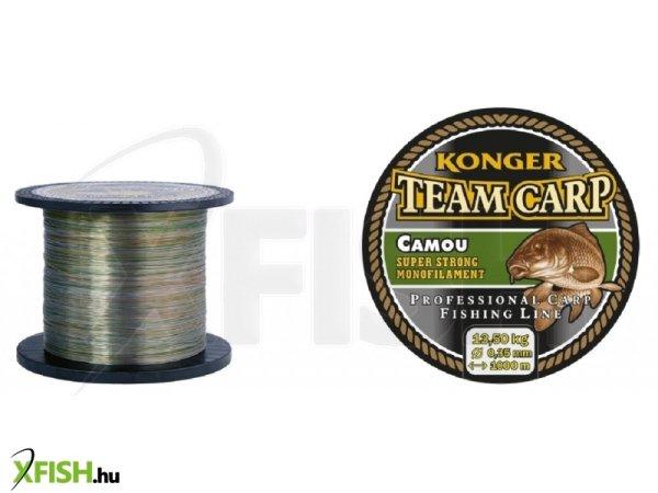 Konger Team Carp Camou Monofil Zsinór 600m 0,28mm 10,0Kg