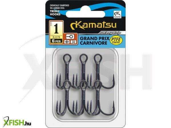 Kamatsu Grand Prix Carnivore Hármashorog Ptfe 12 Tg 6 db/csomag