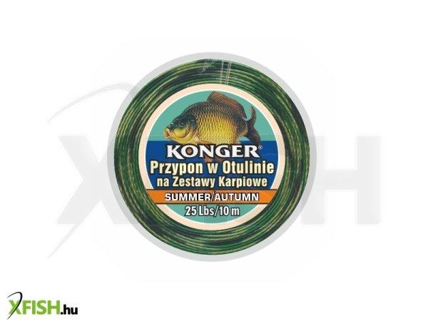 Konger Team Carp Leader Semi Stiff Skin Line Summer Autum Fonott Előkezsinór
10m 35Lbs