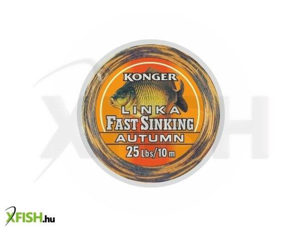 Konger Fast Sinking Line Autum Bojlis Előkezsinór 10m 25Lbs