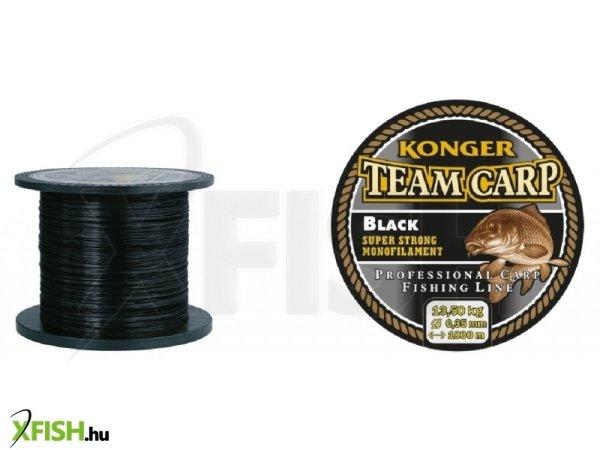 Konger Team Carp Black Monofil Zsinór 1000m 0,30mm 11,3Kg