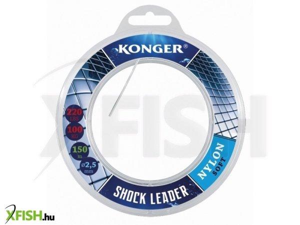 Konger Shock Leader Rablóhalas Előkezsinór 50m 0,81mm 109Lbs