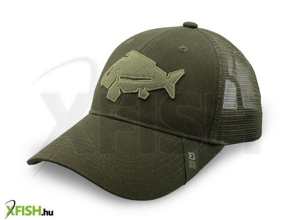 Delphin Outline Carp Trucker Baseball Sapka