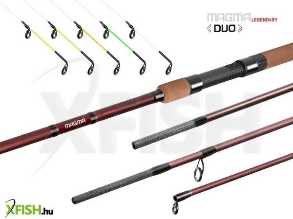 Delphin Magma Legend4 Ry Duo Vario Feeder Horgászbot 355-395cm Max:100g 3+5
Részes