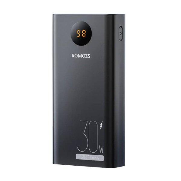 Romoss PEA30 Powerbank,30000mAh (fekete)