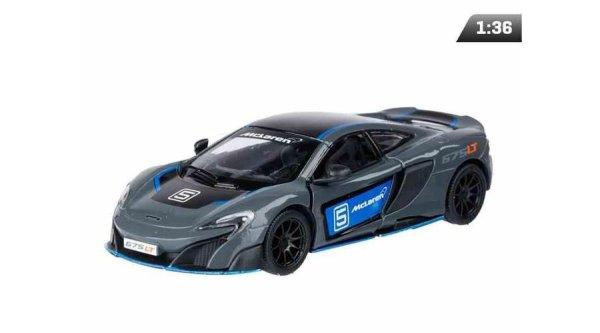 Makett autó, 1:36, McLaren 675LT, szürke