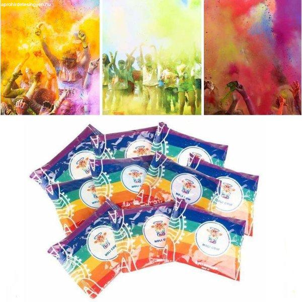 Színes Holi por - 10x100 g -os készlet