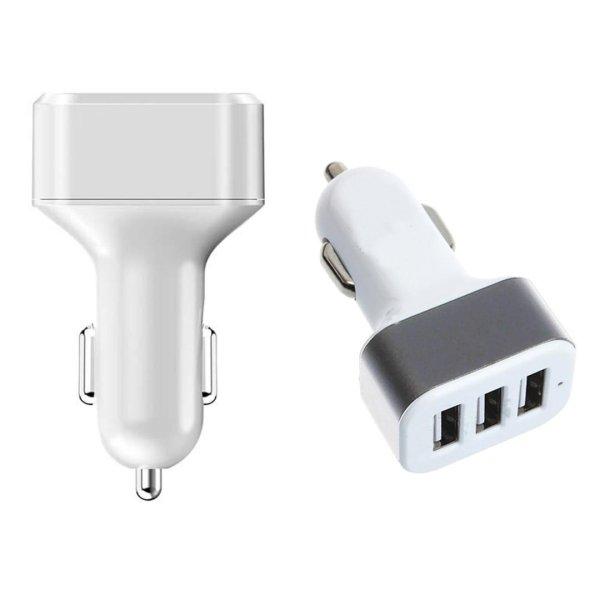 Szivargyújtó elosztó 3x USB