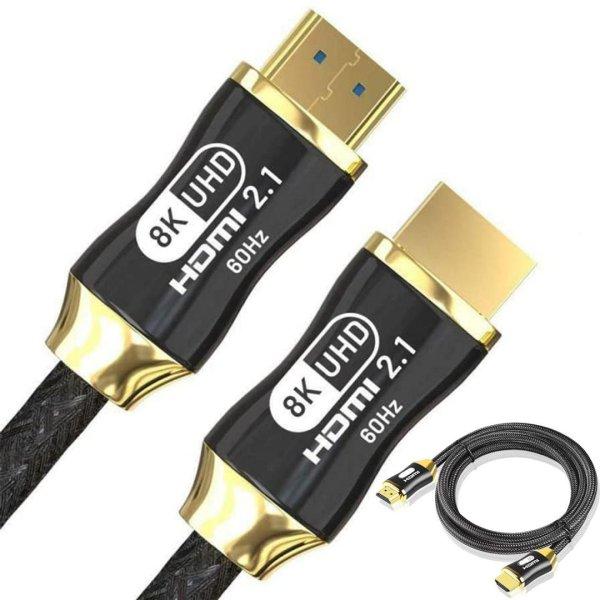 Kábel hdmi 2.1, arany 1,5m