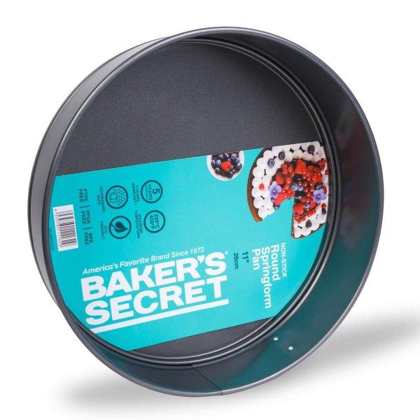 Baker's Secret - Essential Line - csatos sütőforma rozsdamentes acél csattal
- 28 cm