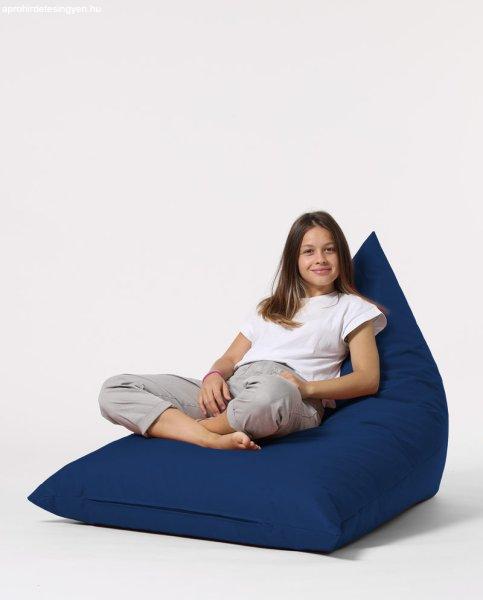 Pyramid Big Bed Pouf - Dark Blue Babzsákfotel 145x90x35 Sötétkék N