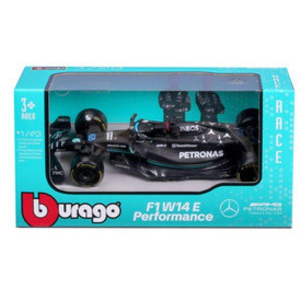 Bburago 1 /43 F1 versenyautó - MB AMG W14 E Performance #63 (George Russell)