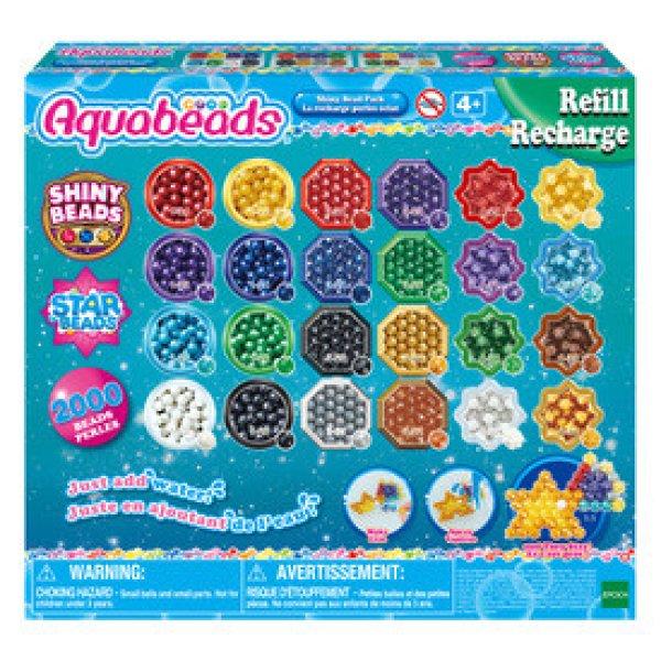 Aqua Beads fényes gyöngyök 2000db