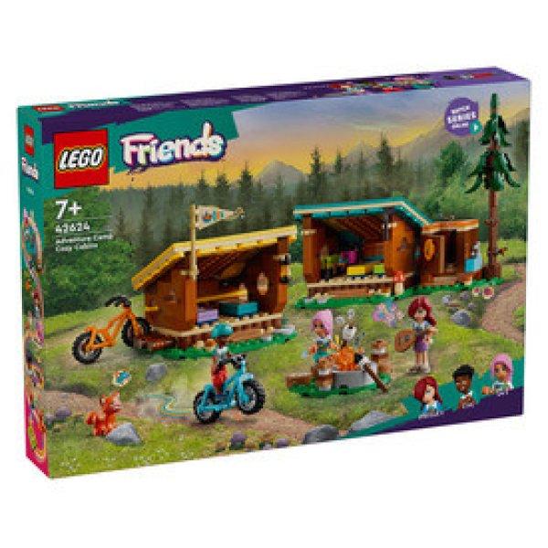 LEGO Friends 42624 Otthonos kabinok a kalandtáborban